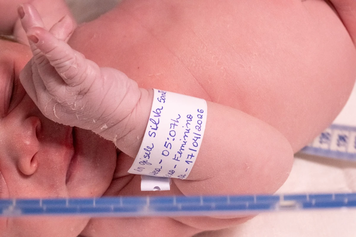 Bebê nasceu nesta sexta por Renata Casali/Divulgação