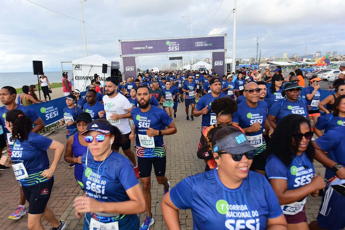 Corrida do SESI está na 2ª edição e será realizada simultaneamente em todas as capitais do país