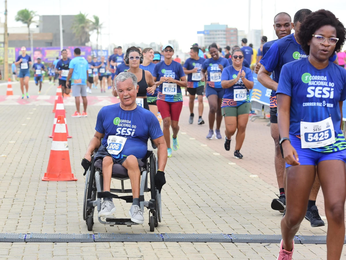 Corrida do SESI está na 2ª edição e será realizada simultaneamente em todas as capitais do país por Valter Pontes/Coperphoto/Sistema FIEB