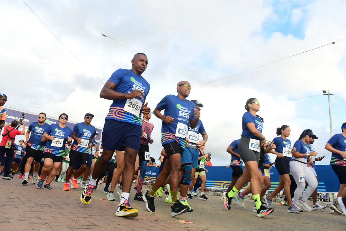 Corrida do SESI está na 2ª edição e será realizada simultaneamente em todas as capitais do país por Valter Pontes/Coperphoto/Sistema FIEB