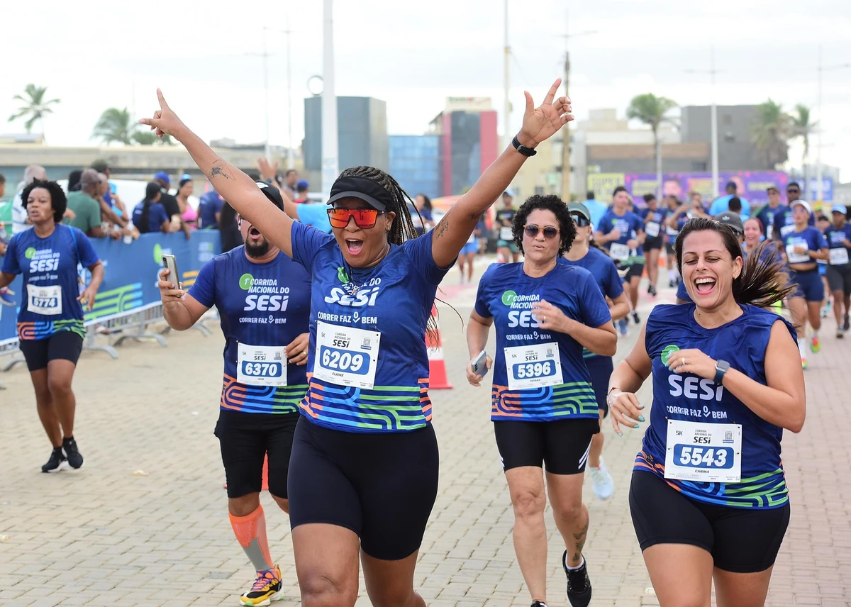 Corrida do SESI está na 2ª edição e será realizada simultaneamente em todas as capitais do país por Valter Pontes/Coperphoto/Sistema FIEB