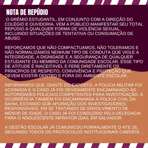 Grêmio se manifesta após denúncia de aluna por Reprodução