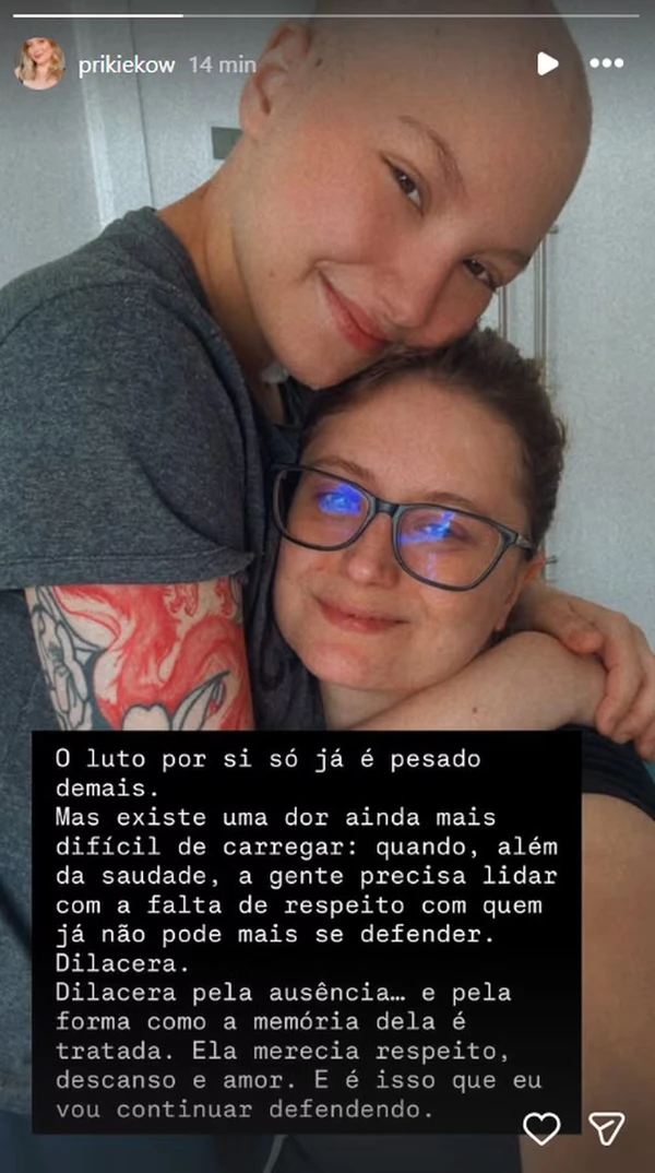 Irmã de Isabel Veloso faz desabafo após ex-cunhado assumir novo relacionamento por Reprodução/Instagram