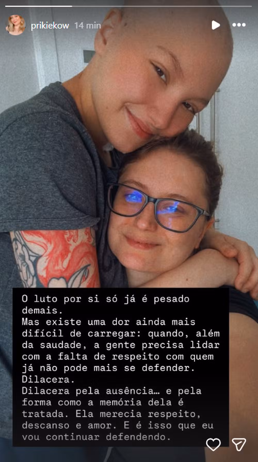 Irmã de Isabel Veloso faz desabafo após ex-cunhado assumir novo relacionamento por Reprodução/Instagram