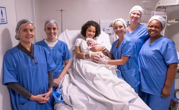 Laura nasceu nesta sexta