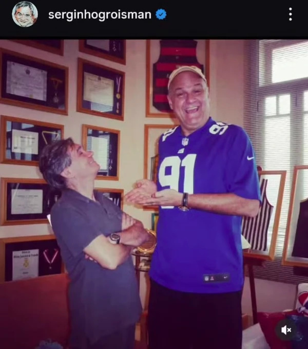 Serginho Groisman também prestou homenagem para Oscar