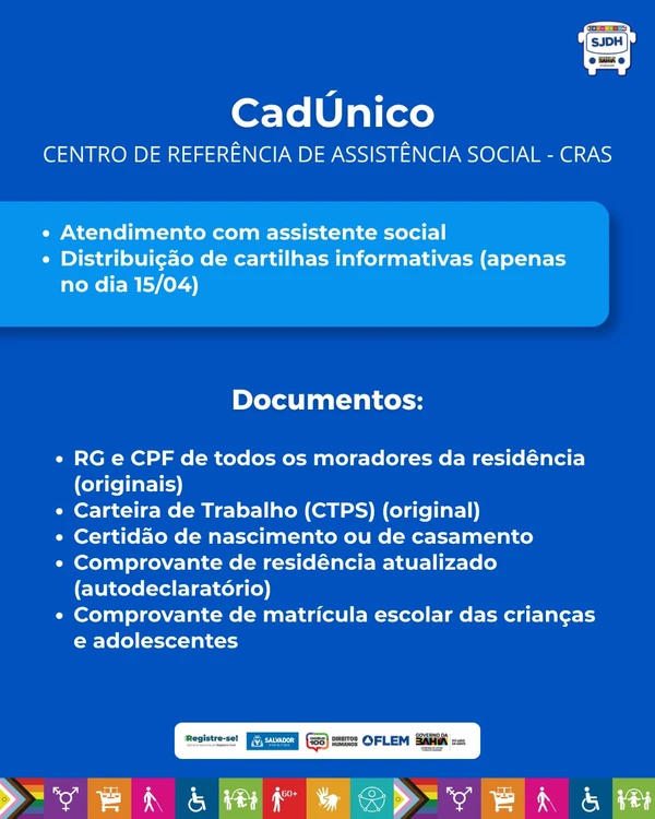 Veja todos os serviços oferecidos na ação por Reprodução/ Redes sociais