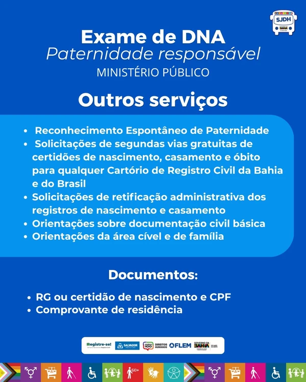 Veja todos os serviços oferecidos na ação por Reprodução/ Redes sociais