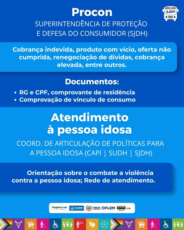 Veja todos os serviços oferecidos na ação por Reprodução/ Redes sociais