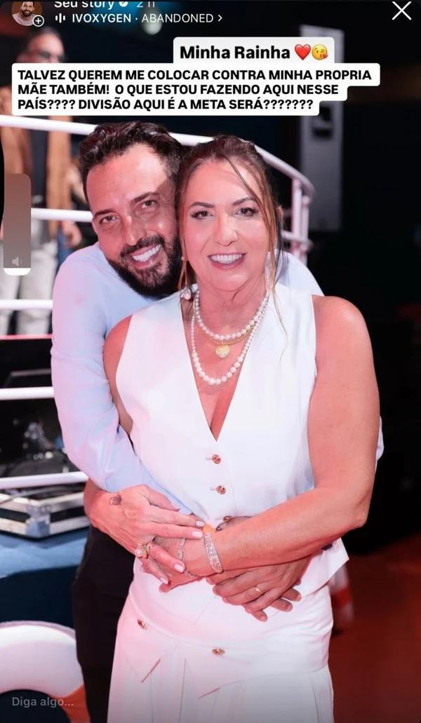 William Gusmão, irmão de Virginia Fonseca, faz desabafo nas redes sociais por Reprodução/Instagram