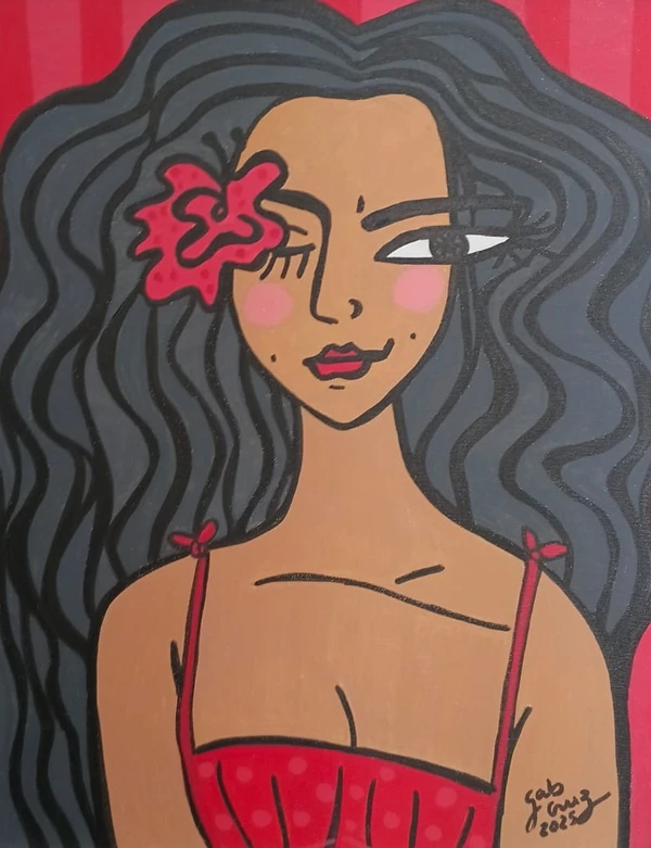 Quadro Gabriela por Arquivo pessoal