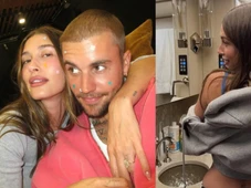 Imagem - Hailey Bieber exibe tatuagem com fala polêmica de Justin perto da área íntima; veja o que diz