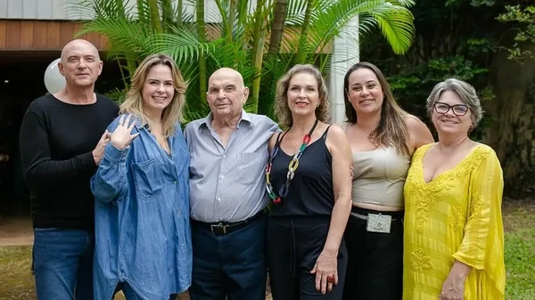 Ana Paula e os irmãos