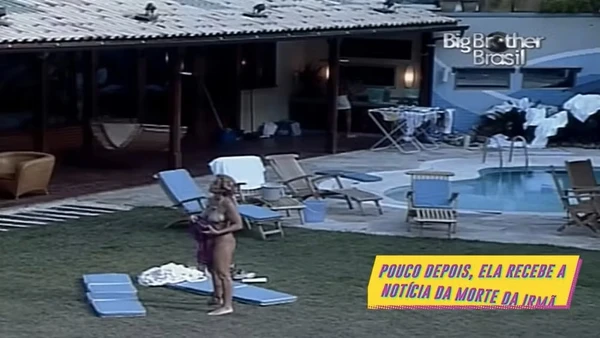 No BBB 2, Cida 'ouve' uma voz misteriosa pouco antes de descobrir morte da irmã por Reprodução/Globo