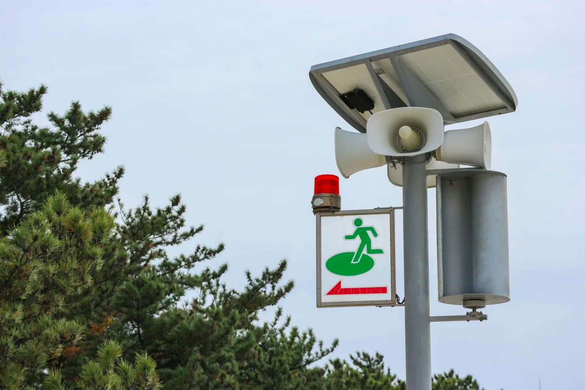 Sirene de alerta de tsunami