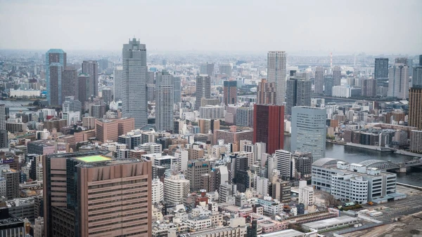Tecnologia anti-sísmica: a ciência que transforma grandes edifícios em estruturas resilientes por Banco de imagem