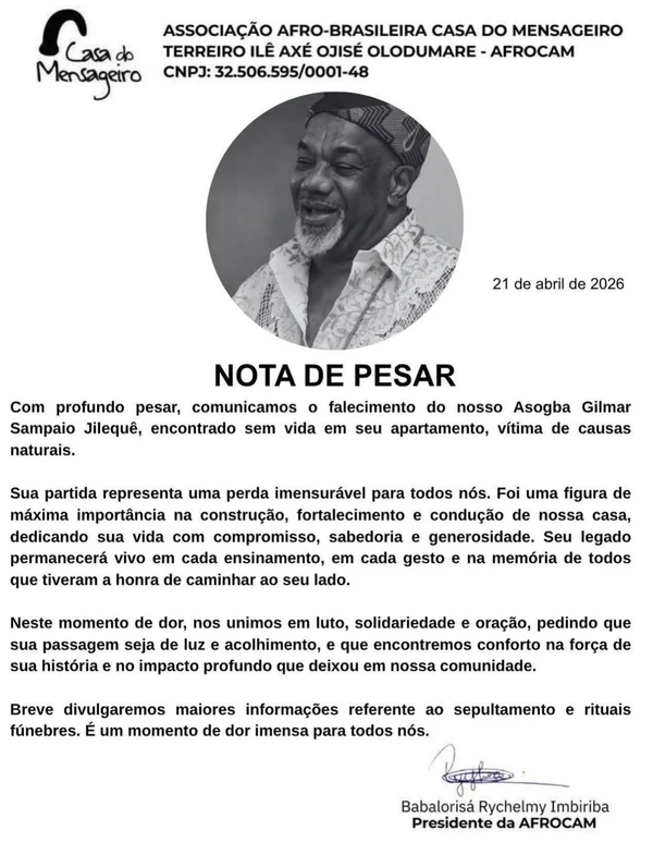 Gilmar Sampaio por Reprodução