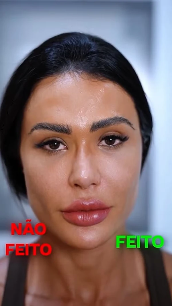 Gracyanne Barbosa muda estética do rosto por Reprodução