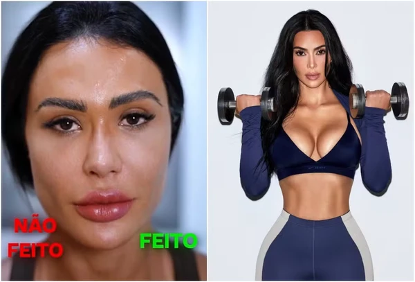 Gracyanne Barbosa muda estética do rosto