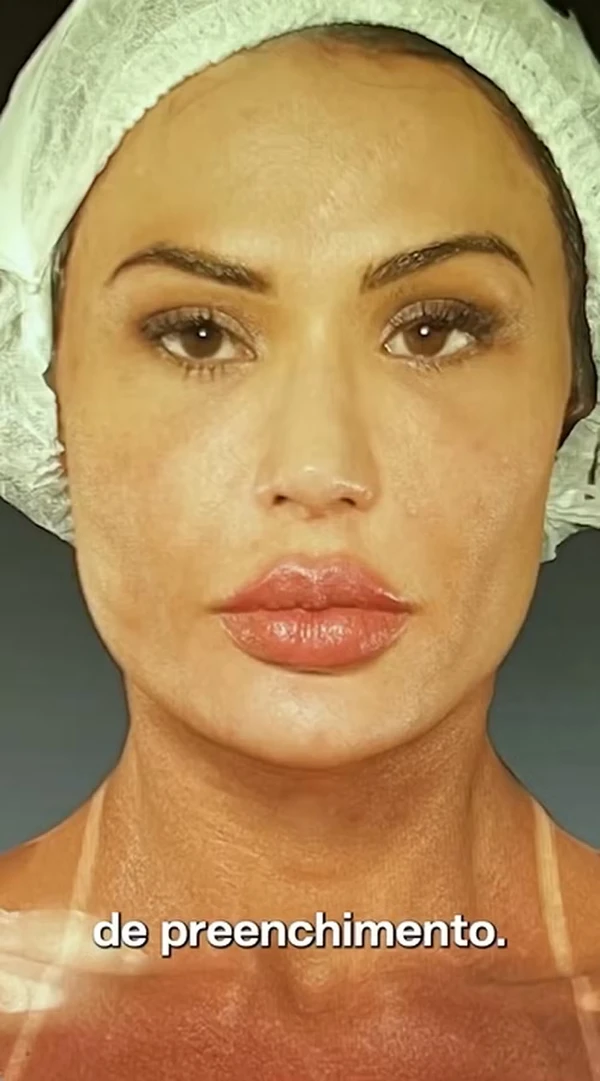 Gracyanne Barbosa muda estética do rosto por Reprodução