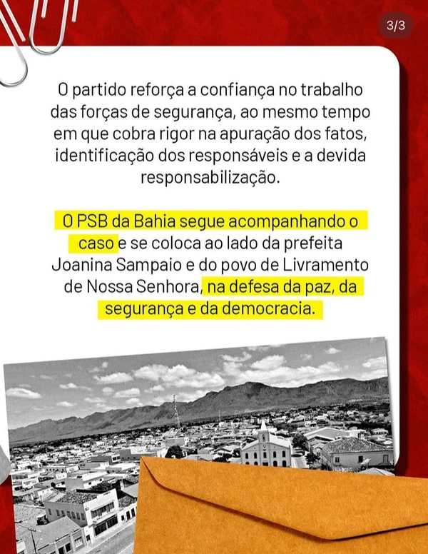 Prefeita Joanina Sampaio é vítima de atentado por Prefeita Joanina Sampaio é vítima de atentado