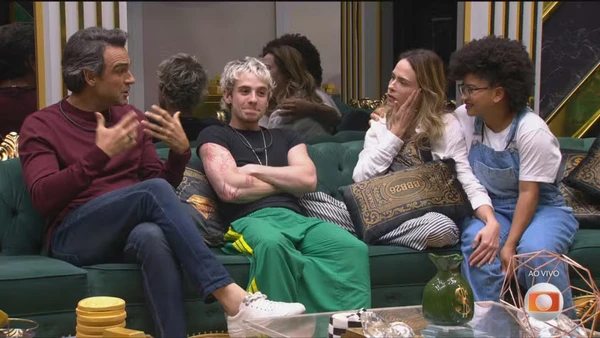 Tadeu invade casa do BBB 26 por Reprodução