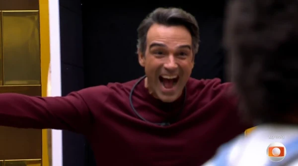 Tadeu invade casa do BBB 26 por Reprodução