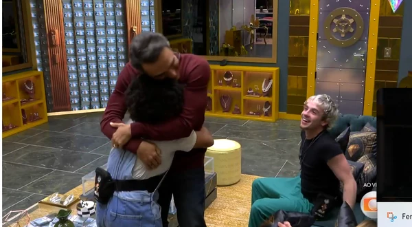 Tadeu invade casa do BBB 26 por Reprodução