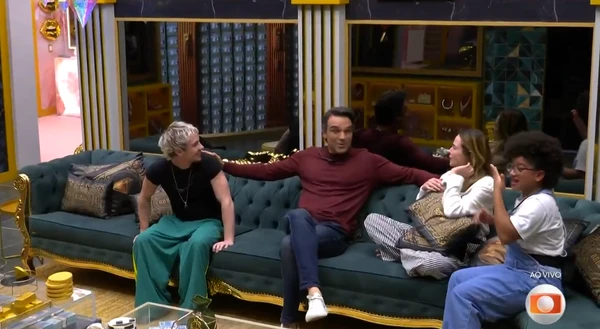 Tadeu invade casa do BBB 26 por Reprodução