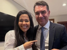 Imagem - Vereadora do Nordeste ganha força para ser vice de Flávio Bolsonaro