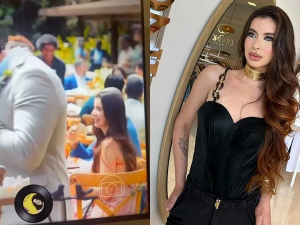 Ana Luiza Mateus fez participação especial em novela da Globo por Reprodução/Redes sociais