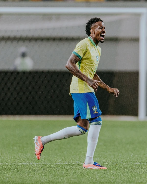 Éder Militão pela Seleção Brasileira por Reprodução/Redes sociais