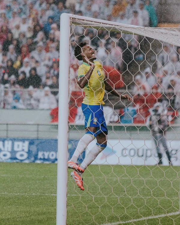 Éder Militão pela Seleção Brasileira por Reprodução/Redes sociais