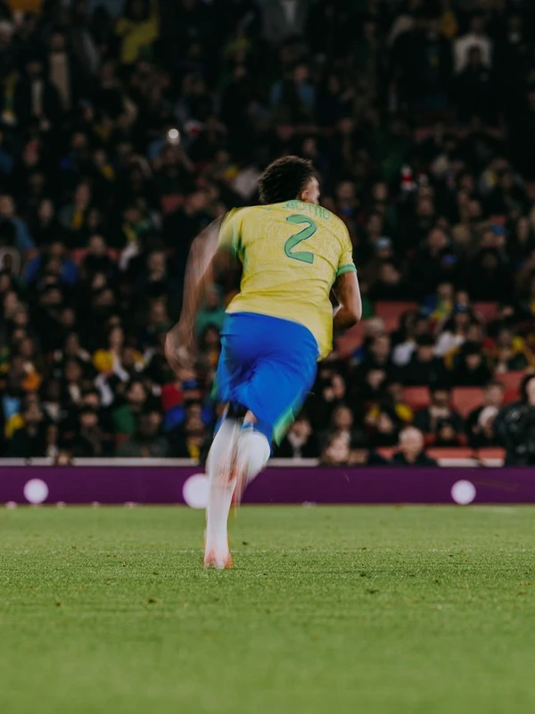 Éder Militão pela Seleção Brasileira por Reprodução/Redes sociais