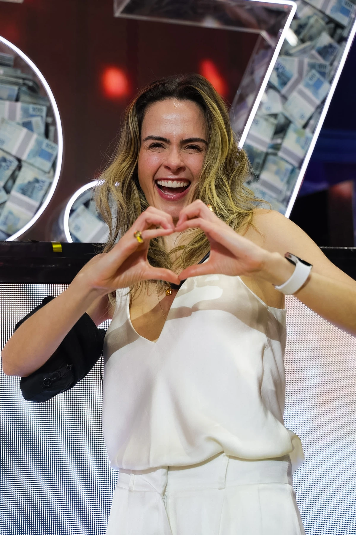 Noite da campeã, emoção e despedidas na grande final do BBB 26 por Beatriz Damy/Globo