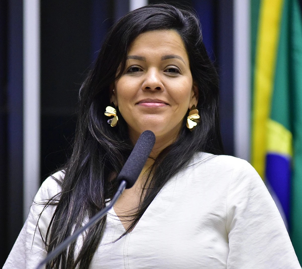 Priscila Costa é vereadora em Fortaleza e ganhou força para ser vice de Flávio Bolsonaro por Reprodução