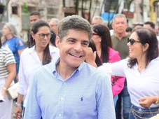 Imagem - Em Ilhéus, ACM Neto participa de homenagens a São Jorge e diz que Bahia vive clima de mudança