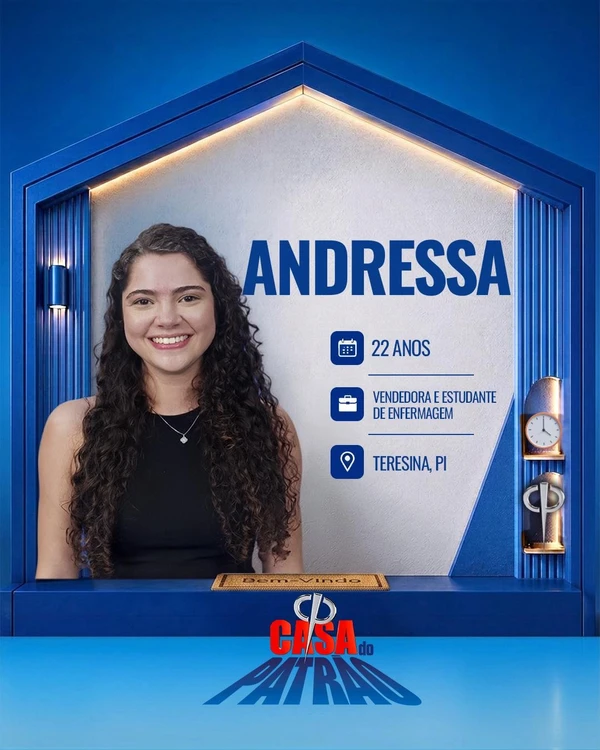 Andressa - Piauiense de 22 anos, é vendedora, estudante de enfermagem e mora em Canoas (RS), onde busca novas oportunidades por Divulgação