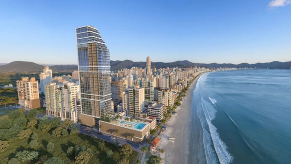 Edifício de alto padrão construído no terreno do jogador