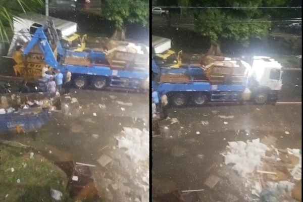 Funcionário da Limpurb morre em acidente enquanto trabalhava na Avenida Garibaldi