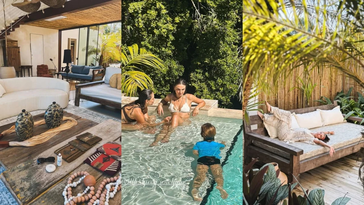 Isis Valverde compartilhou cliques em Trancoso 