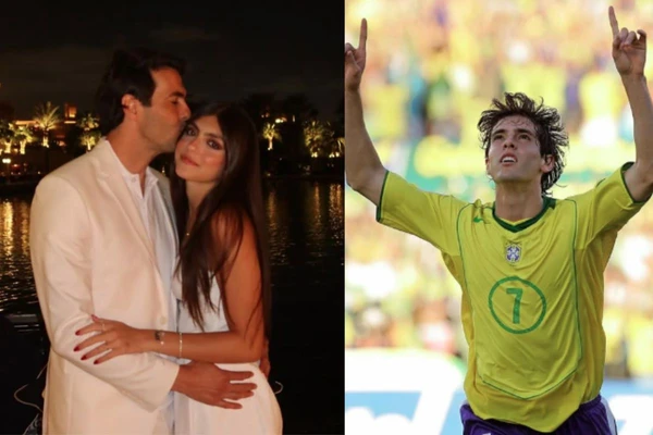 Kaká fez homenagem à filha nas redes sociais