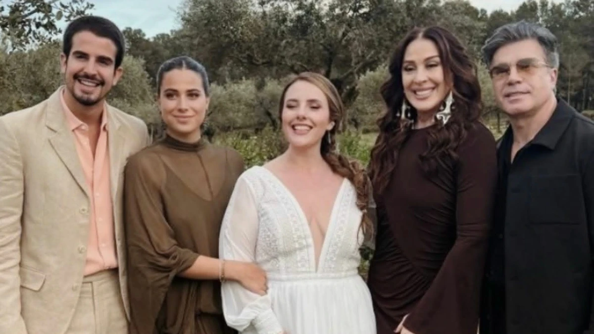 Kananda Raia, sobrinha de Claúdia Raia e ex-atriz mirim, se casa na Espanha