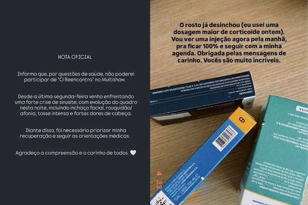 Maxiane se ausenta de reencontro do BBB 26 no Multishow por questões de saúde