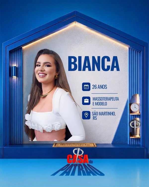 Bianca Becker - Aos 26 anos, Bianca mora com a mãe no RS, trabalha como massoterapeuta e é a atual Miss Grand Rio Grande do Sul por Divulgação