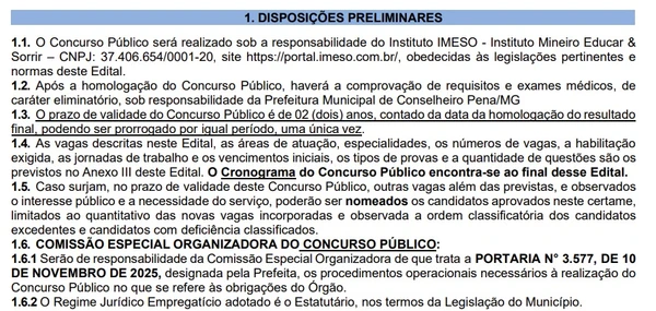Prefeitura abre concurso público com 242 vagas; salários chegam a R$ 7,2 mil por Reprodução / Redes sociais