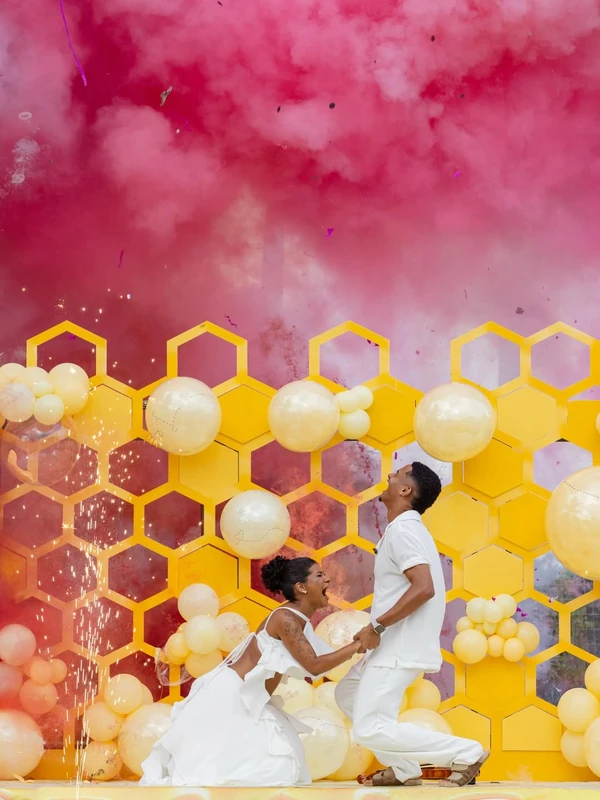 Sheuba e Tiago descobriram que esperam uma menina por Reprodução/Instagram