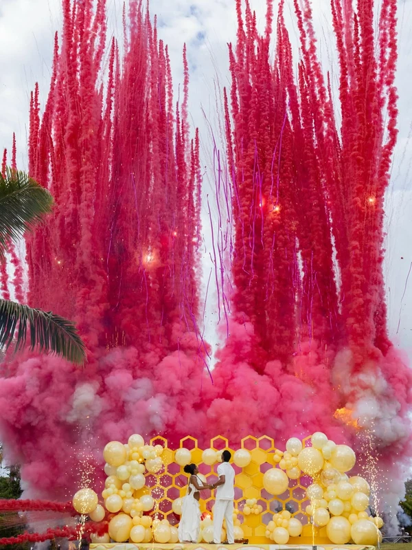 Sheuba e Tiago descobriram que esperam uma menina por Reprodução/Instagram