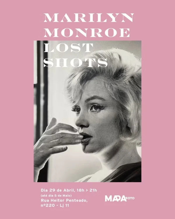 Último ensaio de Marilyn Monroe (1926-1962) serão expostas na MaPaFOTO, em São Paulo por Divulgação
