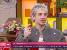 Imagem - No Mais Você, Juliano Floss avalia relação com Samira fora do BBB 26: 'Difícil a gente se aproximar'